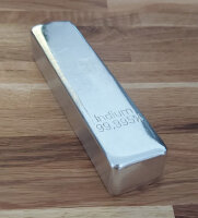 Indium 1kg-Barren lang 99,995% Indium kaufen